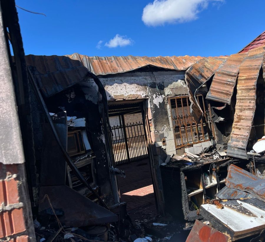 Fire Damage Before — Structural Destruction, Ermelo