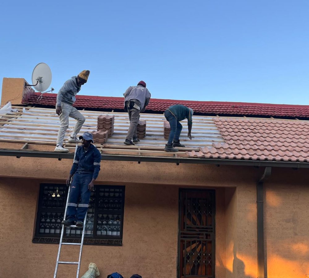 Storm Roof Repairs — Zeerust NGL Construction Group